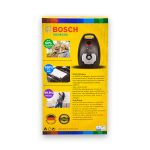 فیلترآکاردئونی نانو درجه 1 خروجی جاروبرقی بوش