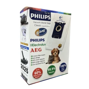 پاکت ۵عددی جاروبرقی فیلیپس میکروفیلتری-وارداتی نانو