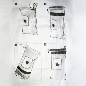 کیسه جاروبرقی ال جی 3700 دائمی